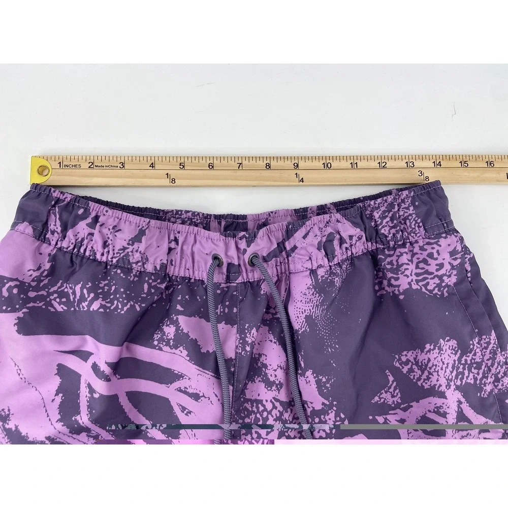 Jordan Flight‎ Poolside Shorts Mens Medium Violet Shock Swim Trunks Mesh Lined